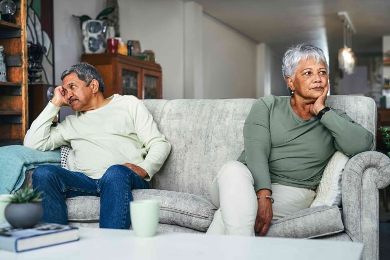 elderly couple